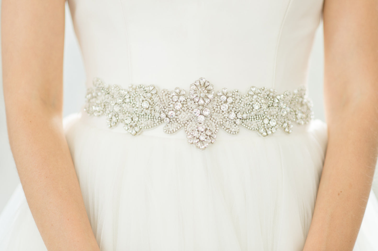 Wedding Dress Belt Pearl Bridal Sash Floral Wedding Belt Ivory Crochet Bridal Belt Crystal Applique Beaded Vintage Trim Boho Bride, MICHELLE  BELT  by Camilla Christine Bridal Accessories Wedding Jewelry Bridal Style Inspiration Fashion Ideas Trends for Bride