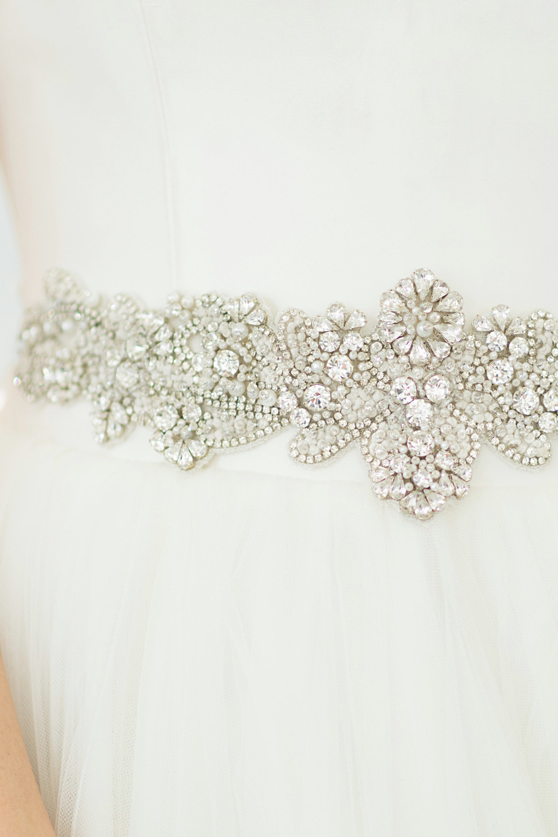 Wedding Dress Belt Pearl Bridal Sash Floral Wedding Belt Ivory Crochet Bridal Belt Crystal Applique Beaded Vintage Trim Boho Bride, MICHELLE  BELT  by Camilla Christine Bridal Accessories Wedding Jewelry Bridal Style Inspiration Fashion Ideas Trends for Bride