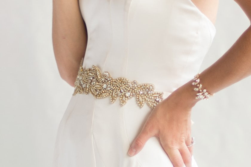 HYACINTHE SASH - GOLD