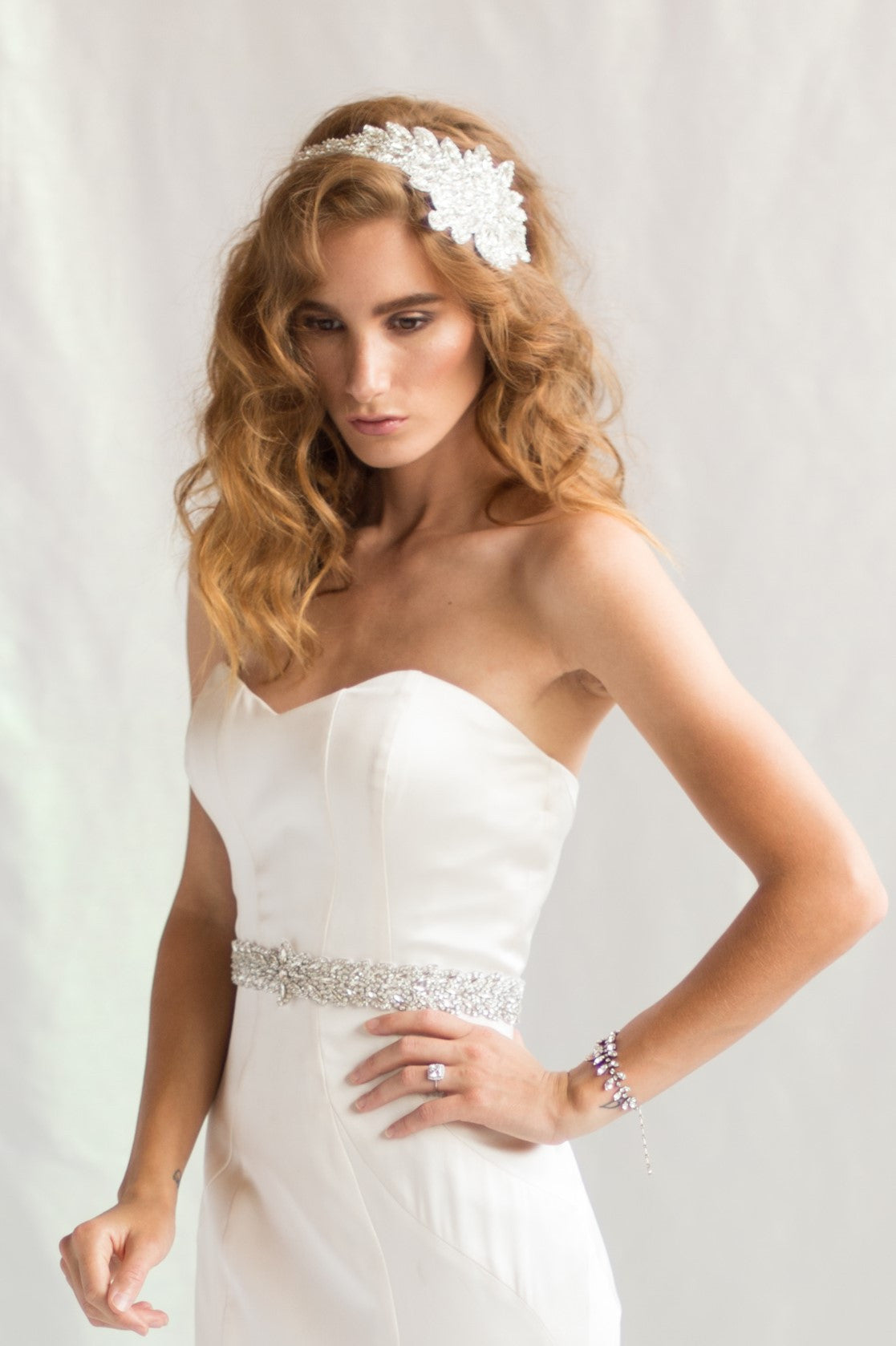 HEATHER HEADBAND- SILVER