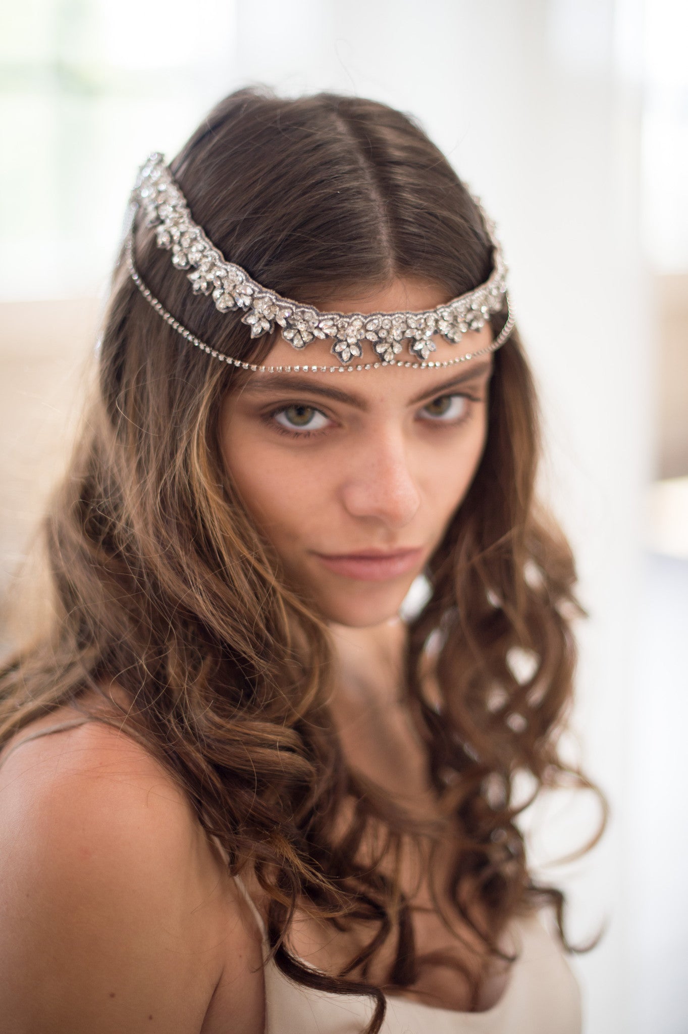 DAVINIA HEADPIECE - SILVER