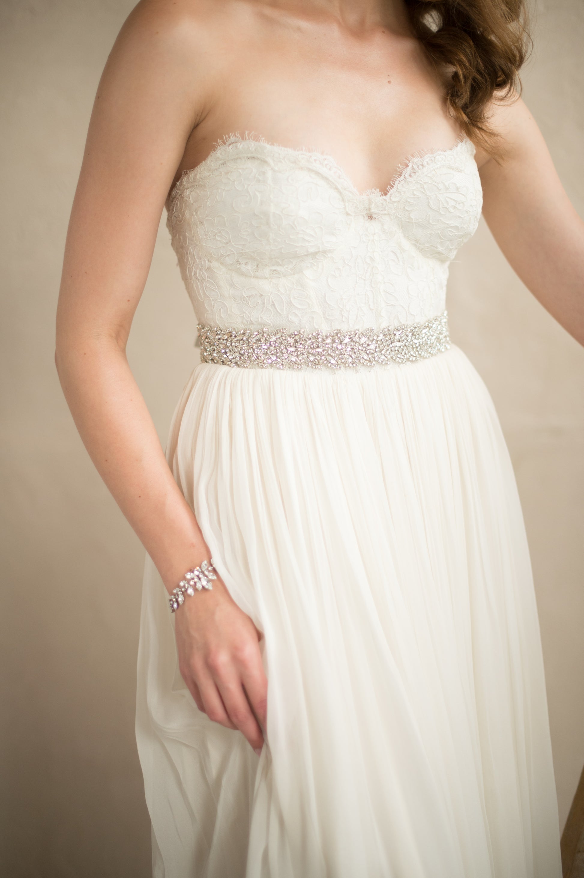 IVY SASH- SILVER Camilla Christine IVY SASH- SILVER Camilla Christine