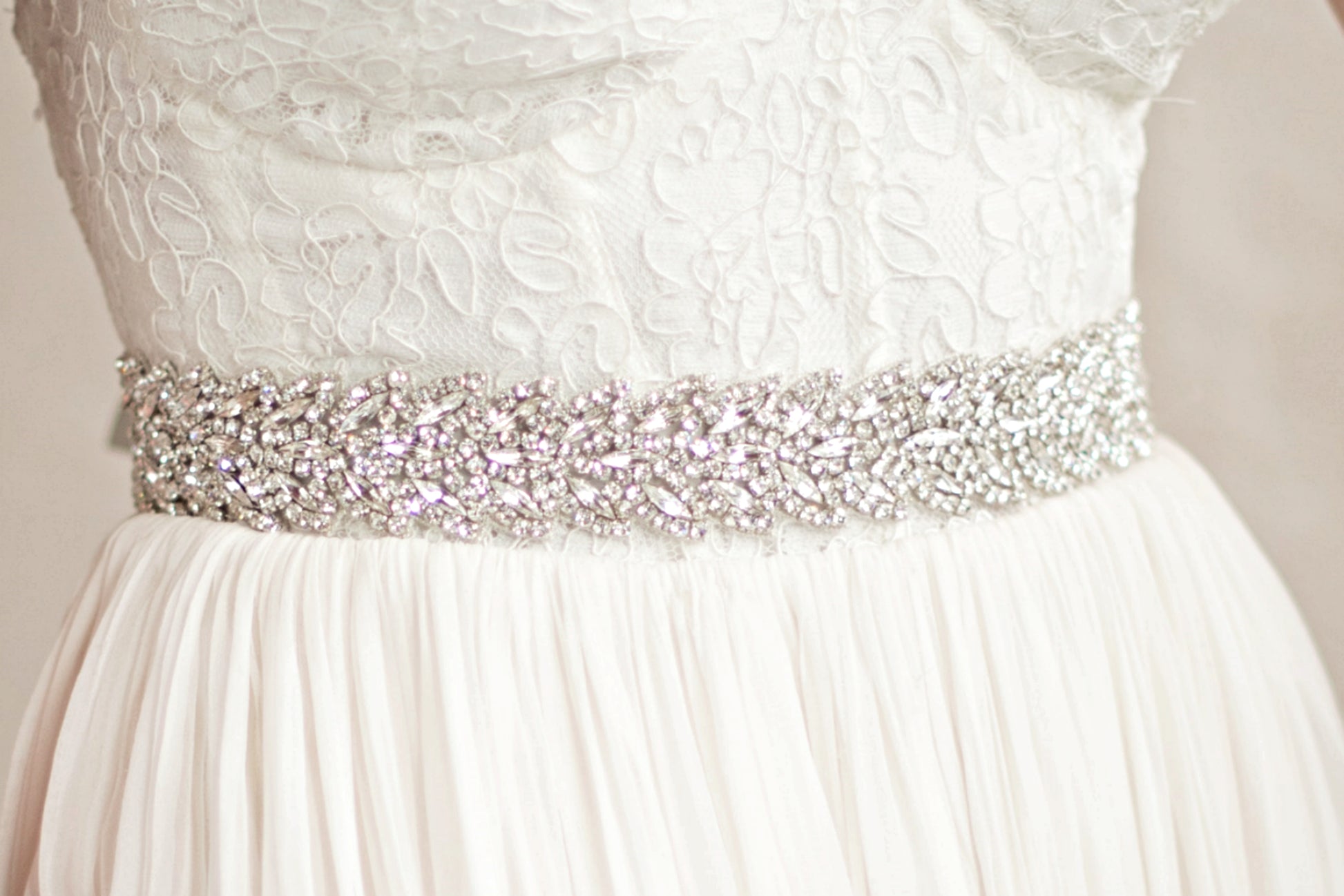 IVY SASH- SILVER Camilla Christine IVY SASH- SILVER Camilla Christine