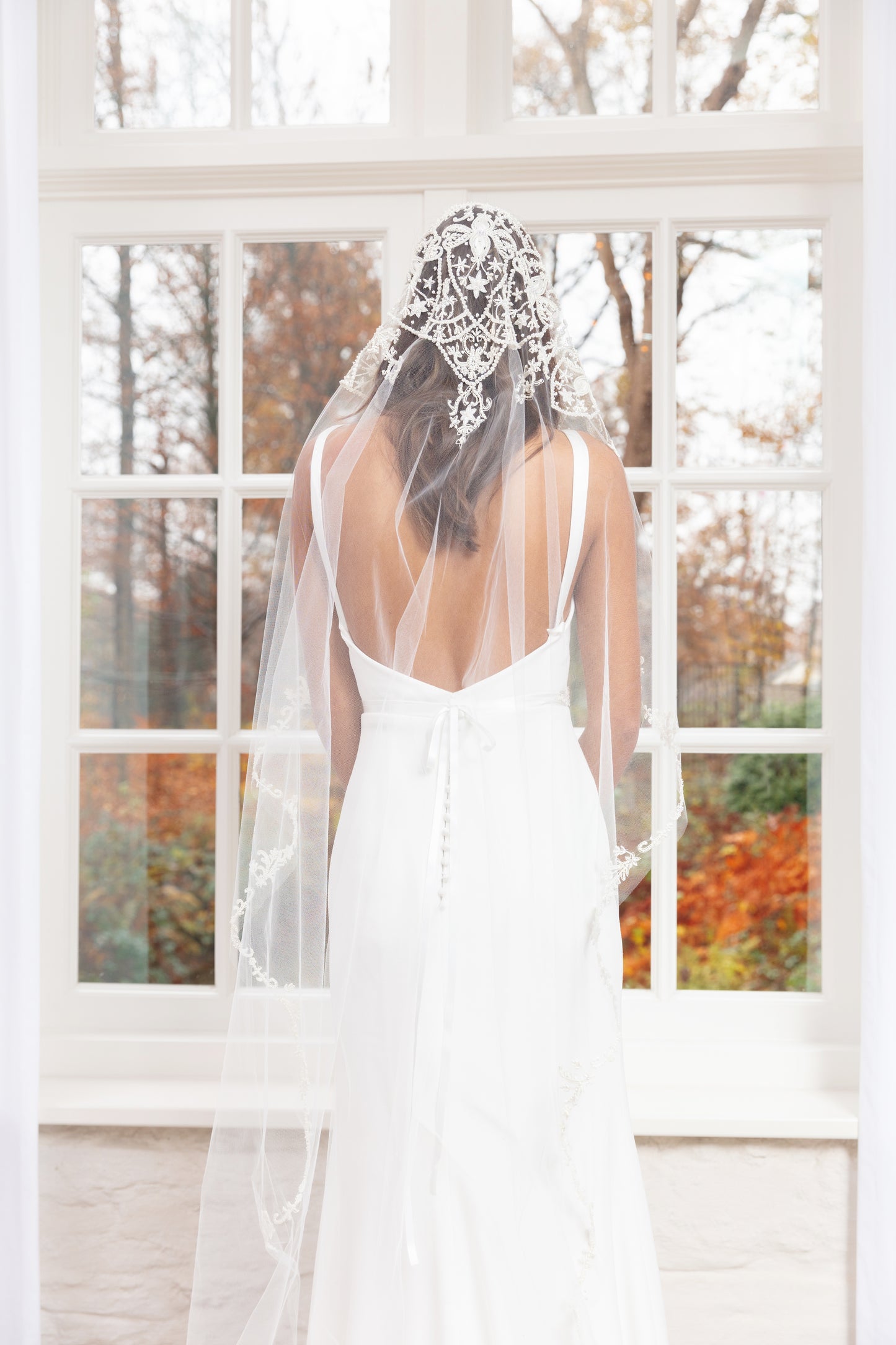 ANABELLE VEIL- IVORY