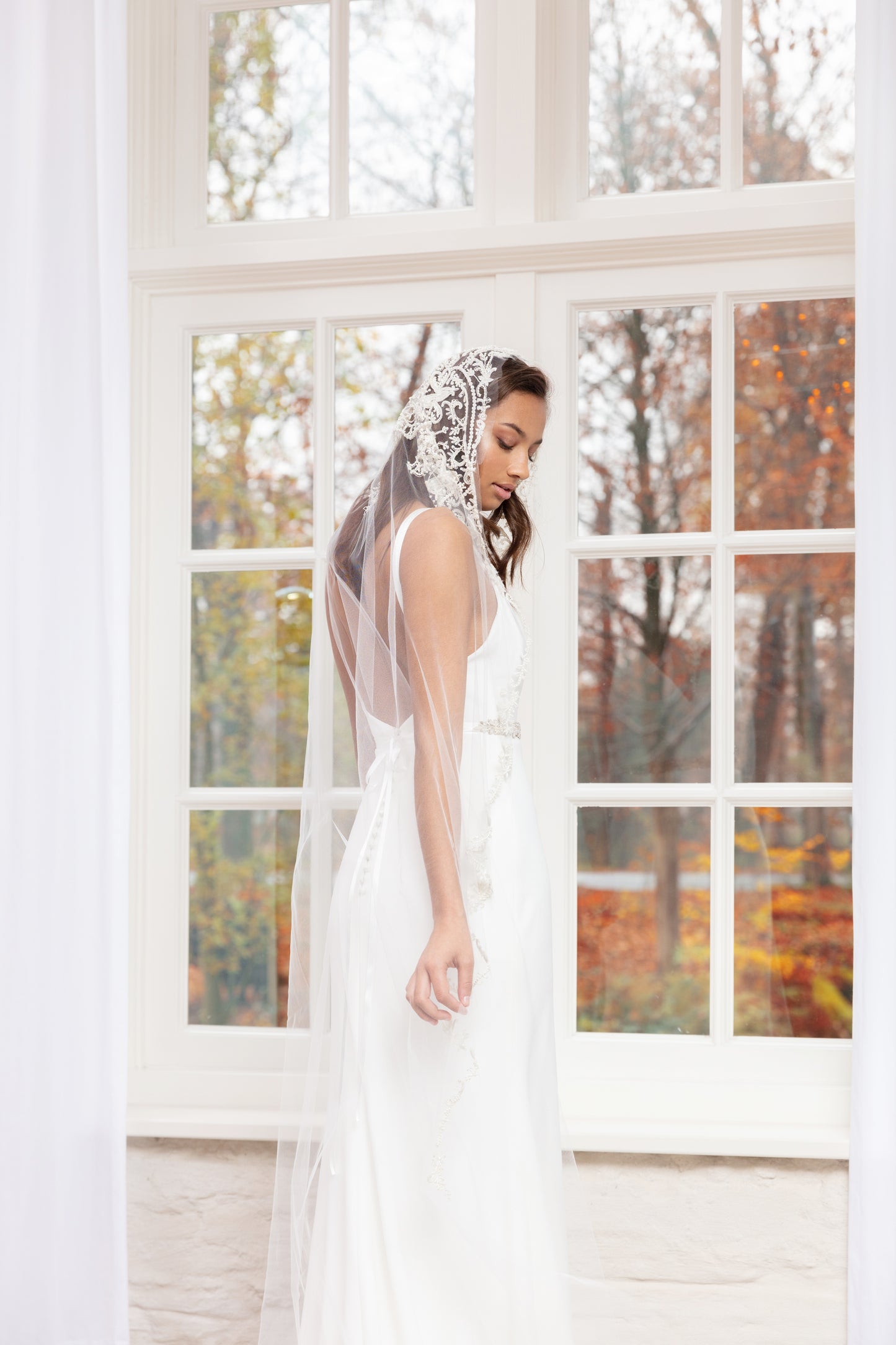 ANABELLE VEIL- IVORY
