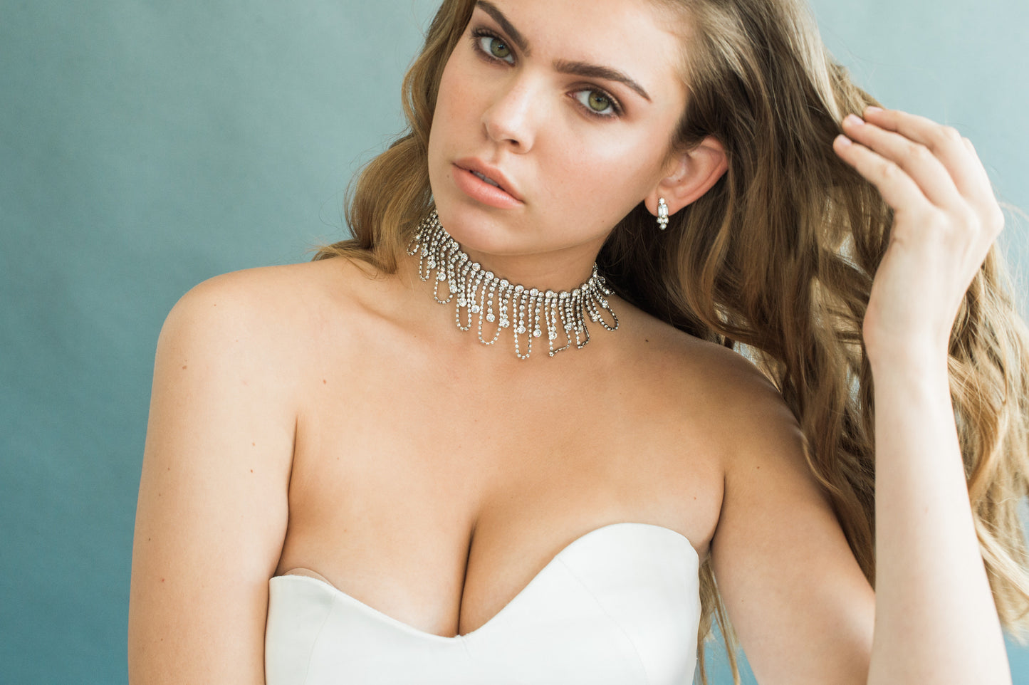 GIANNA CHOKER - SILVER