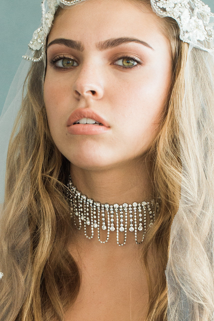GIANNA CHOKER - SILVER
