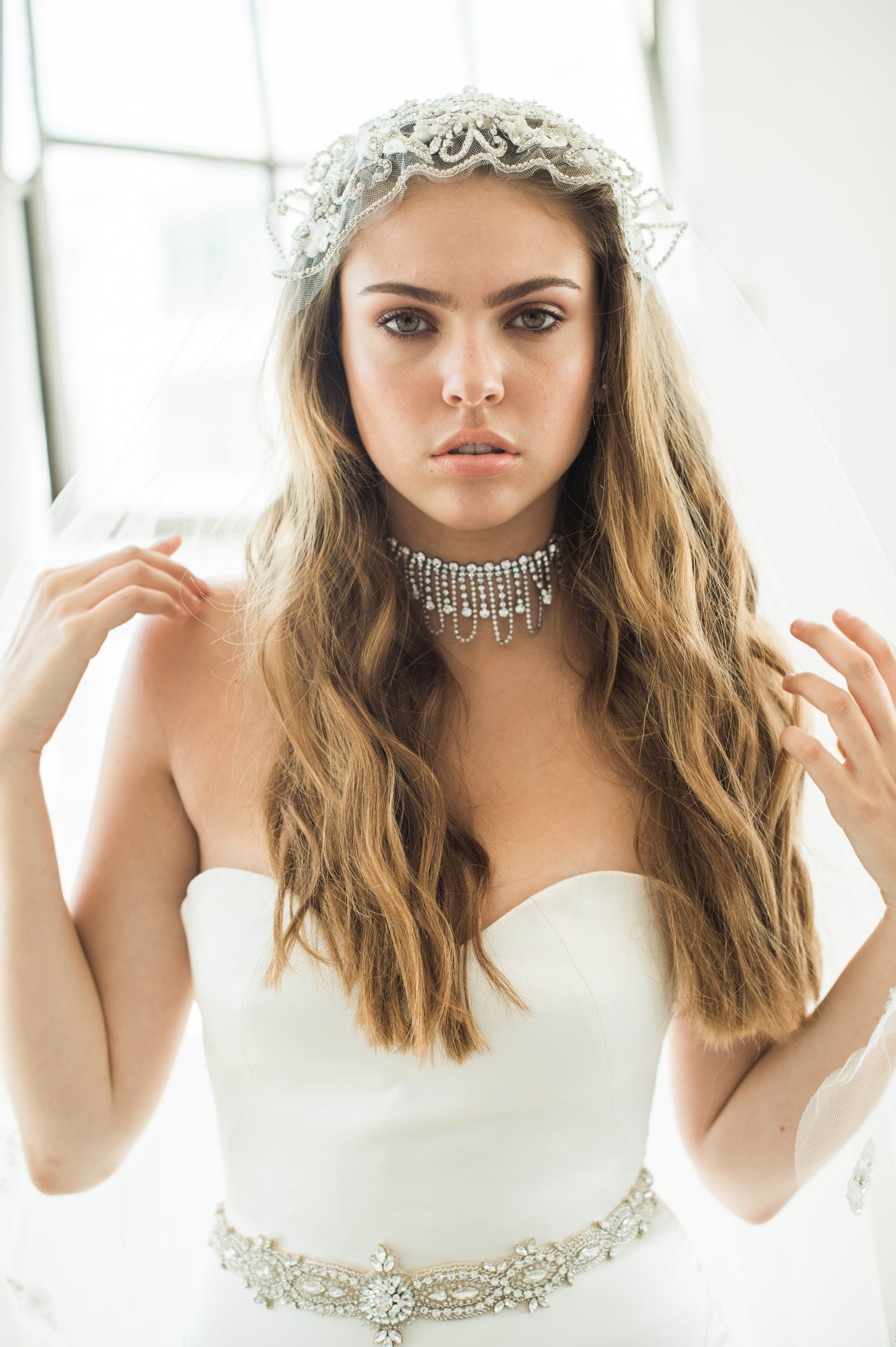 GIANNA CHOKER - SILVER