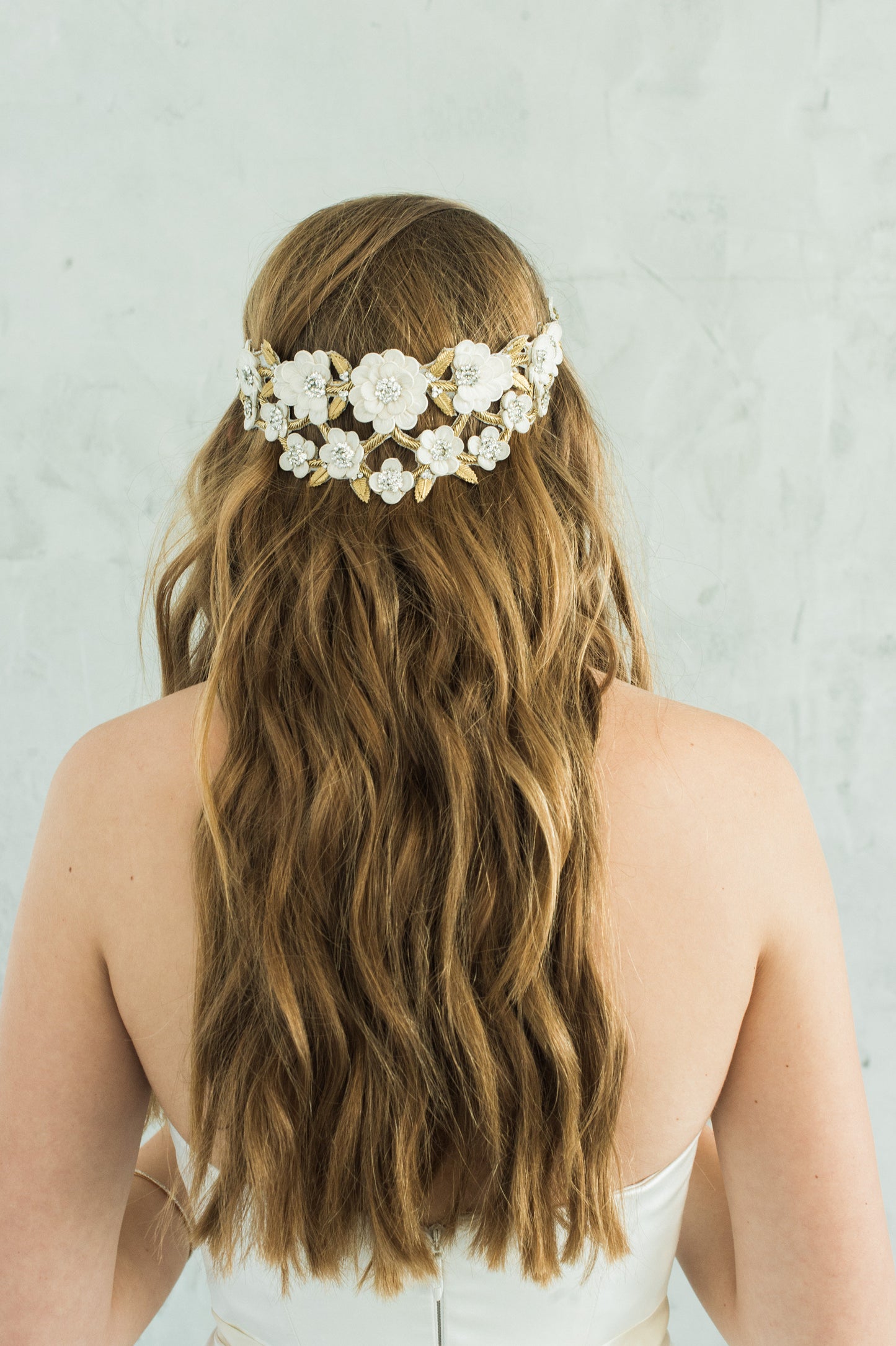 CORA HEADPIECE- GOLD