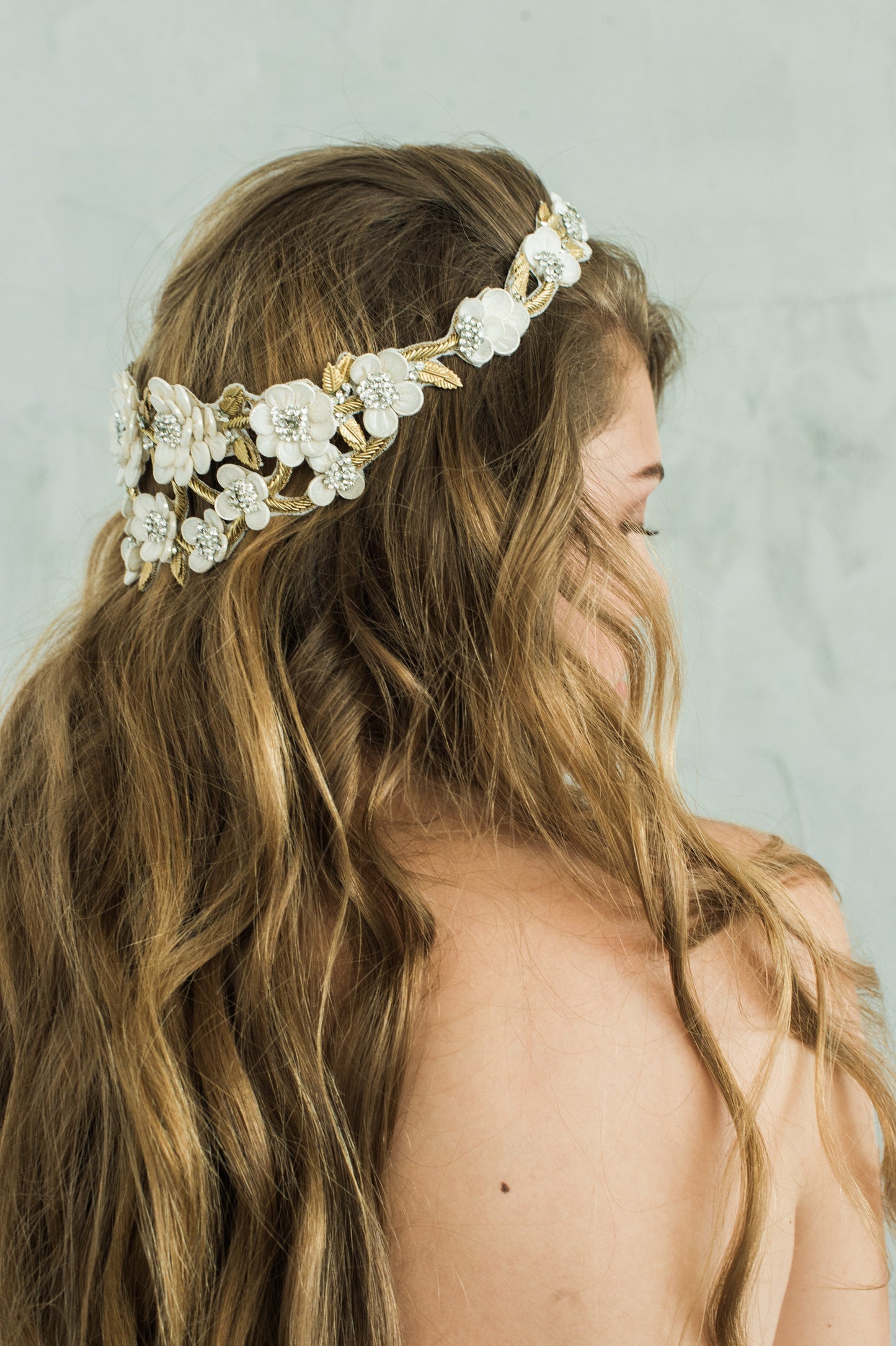 CORA HEADPIECE- GOLD