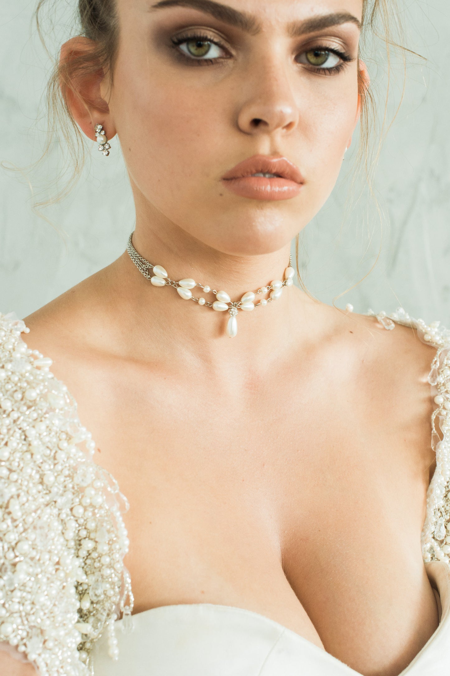 BRIENNE CHOKER - SILVER
