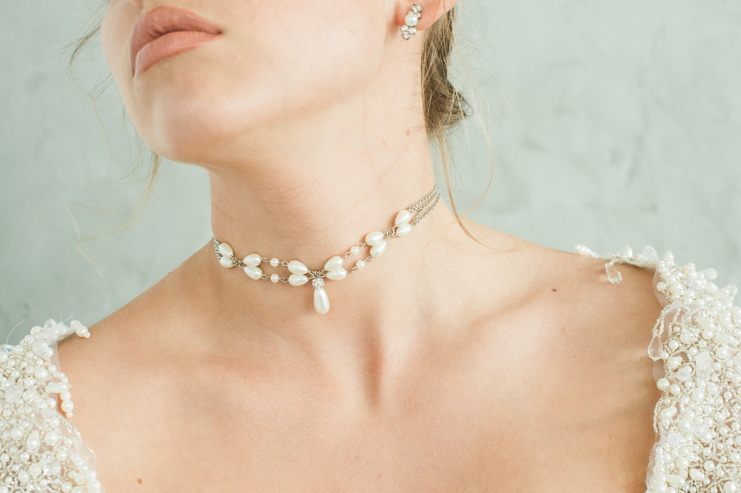 BRIENNE CHOKER - SILVER
