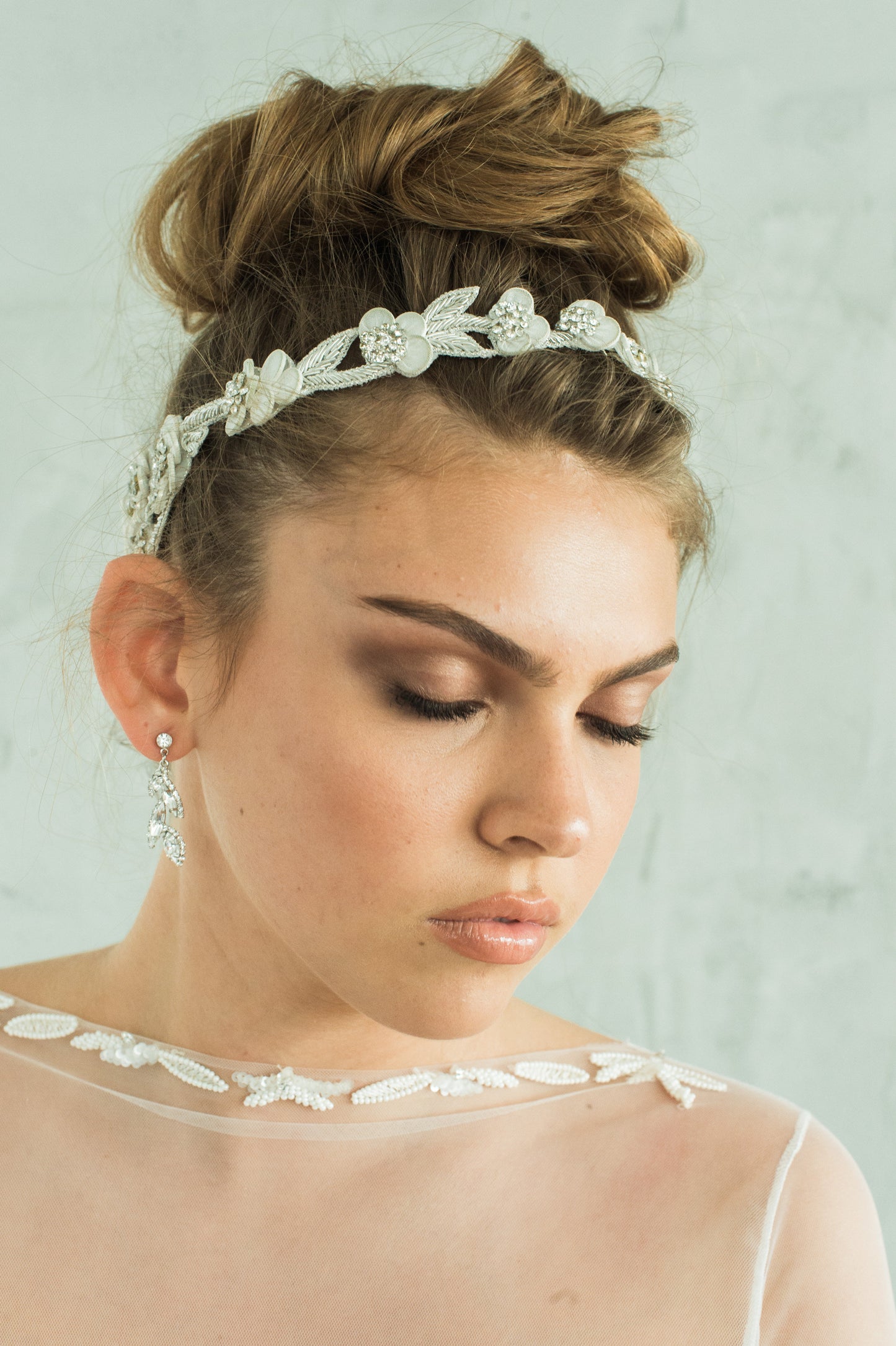 OLEANDER EARRINGS - GOLD