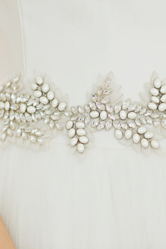 LIV SASH- SILVER