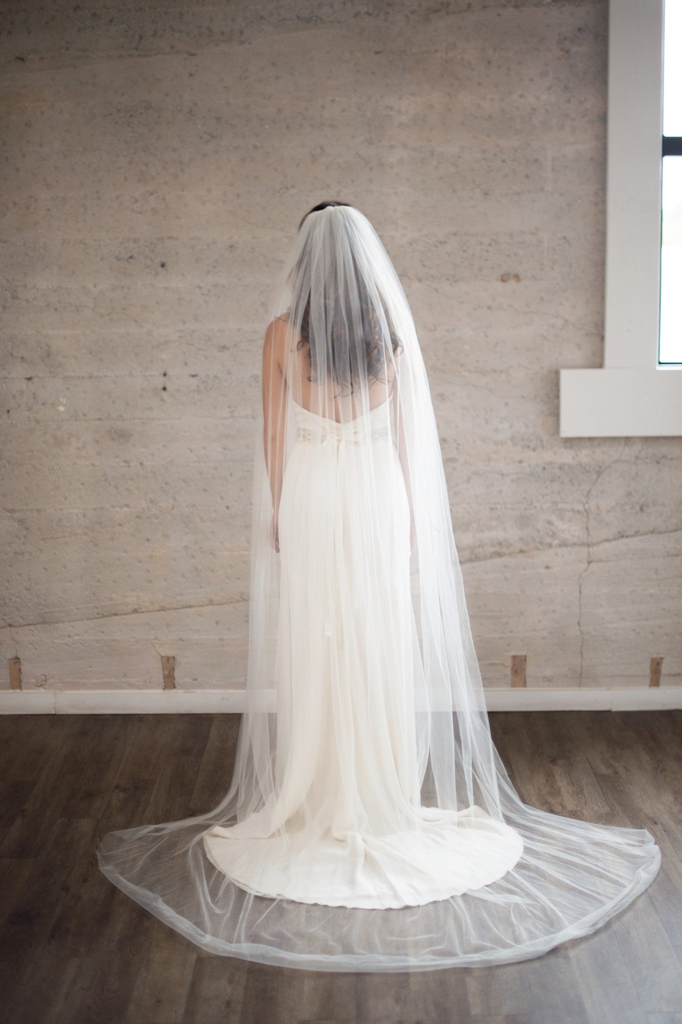 Cathedral Wedding Veil Simple Bridal Veil Ivory Sheer Chapel Veil Voluminous Tulle Royal Veil Custom Long Veil Plain Classic Veil LULU  VEILfor Her, for Bride, for Bridesmaid Gift , for Mother of the Bride, for Wedding Guest or Special Occasion by Camilla Christine Bridal Jewelry and Wedding Accessories. Bridal Style Inspiration Trends for Bride, Wedding Ideas